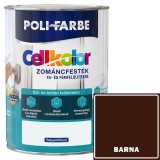 POLI-FARBE CELLKOLOR SELYEMFÉNYŰ ZOMÁNCFESTÉK 400 ML BARNA