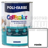 POLI-FARBE CELLKOLOR SELYEMFÉNYŰ ZOMÁNCFESTÉK 800 ML FEHÉR