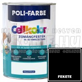 POLI-FARBE CELLKOLOR SELYEMFÉNYŰ ZOMÁNCFESTÉK 800 ML FEKETE