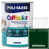 POLI-FARBE CELLKOLOR SELYEMFÉNYŰ ZOMÁNCFESTÉK 800 ML SÖTÉTZÖLD