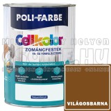 POLI-FARBE CELLKOLOR SELYEMFÉNYŰ ZOMÁNCFESTÉK 800 MLVILÁGOSBARNA