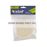 Polírkorong fehér borjúbőr Extol Prémium 125 mm
