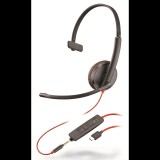 Poly Blackwire 3215 USB-C mono headset (209750-201) (209750-201) - Fejhallgató