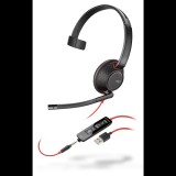 Poly Blackwire 5210 USB-A mono headset (207577-201) (poly207577-201) - Fejhallgató