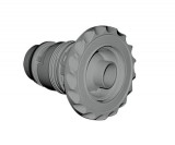 Poly Jet szabályozható fúvóka Szürke #011721