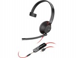 Poly Plantronics Blackwire 5210 USB-C Headset Black 8X230AA