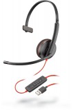Poly Plantronics Blackwire USB-A C3210 Headset Black 209744-104