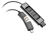 Poly Plantronics DA85 USB to QD Adapter Black 786C7AA