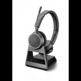 Poly Voyager 4220CD Office USB-A sztereó Bluetooth headset (212731-05) (212731-05) - Fejhallgató