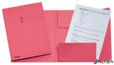 Pólyás dosszié, prespán, A4, ESSELTE, rózsaszín