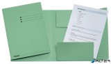 Pólyás dosszié, prespán, A4, ESSELTE, világoszöld