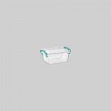 Polytime Műanyag tároló doboz tetővel 0,32 L E-498