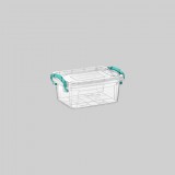 Polytime Műanyag tároló doboz tetővel 1,75L E-501