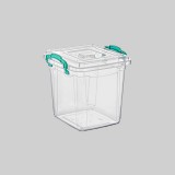 Polytime Szögletes műanyag tároló doboz 4 L E-623