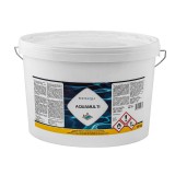 PONTAQUA AMU100 Aquamulti 10kg hármas hatású kombinált vízkezelő és víztisztító tabletta medencéhez klórozószer,algaölő és pelyhesítő (3az1-ben víztisztító tabletta)