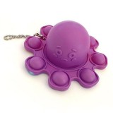 Pop it polip kulcstartó, többféle