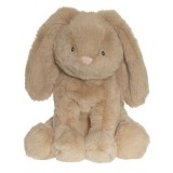 Poppy Nyuszi plüss, barna nagy 38 cm (Cutie Heads - Fresh Kid 3198)