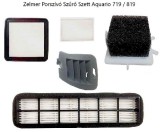 Porszívó alkatrész Szűrőszett Zelmer Aquario, Wodnik Duo, porszívóhoz ew04680