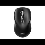 Port Connect 900707C Wireless Egér - Fekete (900707C)