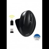 Port Connect ergonómikus, újratölthető Bluetooth egér fekete (900706-BT) (900706-BT) - Egér