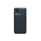 Port Designs 10000mAh Powerbank LCD Display USB-A QC / USB-C / Micro USB Black 907001