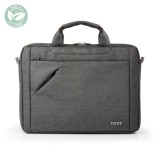 Port Designs 135178 laptop táska 35,6 cm (14") Felül nyitható táska Szürke