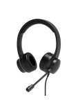 Port Designs Confort Office USB Stereo Headset Black 901605