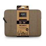 Port Designs MILANO II ECO laptop sleeve 14" Brown 140723
