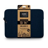 Port Designs MILANO II ECO laptop sleeve 14" Navy Blue 140721