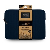 Port Designs MILANO II ECO laptop sleeve 16" Navy Blue PD140720