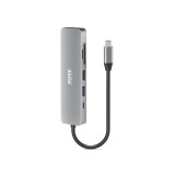 Port Designs Mobile docking station 1 X 4K USB-C 5 devices 100W 900162