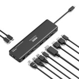 Port Designs Mobile docking station 1 X 4K USB-C 9 devices 100W 901906V2