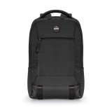 Port Designs Torino II 16" laptop hátizsák, 15L, vízlepergető anyag, fekete