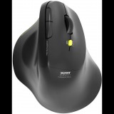 PORT Ergo Soft Wireless Ergonomikus Egér 1600 DPI Fekete (910200)