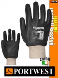 Portwest A400 PVC mártott védőkesztyű - munkakesztyű