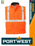 Portwest BIZFLAME ORANGE technikai antisztatikus és saválló bélelt vízálló mellény - munkaruha