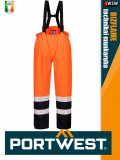 Portwest BIZFLAME ORANGE technikai antisztatikus és saválló vízálló nadrág 450g/m2 - munkaruha