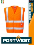 Portwest BIZFLAME ORANGE technikai lángálló láthatósági mellény - munkaruha