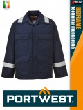 Portwest BIZFLAME PLUS NAVY technikai multinorm kabát - munkaruha