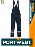 Portwest BIZFLAME PLUS NAVY technikai multinorm kantárosnadrág - munkaruha