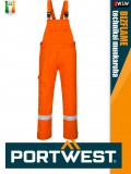 Portwest BIZFLAME PLUS ORANGE technikai multinorm kantárosnadrág - munkaruha