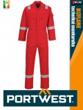 Portwest BIZFLAME PLUS RED technikai multinorm 210 g/m2 overál - munkaruha