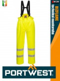 Portwest BIZFLAME YELLOW technikai antisztatikus és saválló vízálló nadrág 250g/m2 - munkaruha