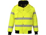 Portwest C467 - Hi-Vis 3 az 1-ben bomber kabát - Sárga
