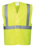 Portwest C472 - Jól láthatósági egy csíkos mellény - sárga