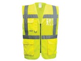 Portwest C496 - Madrid hálós vezetői mellény - sárga