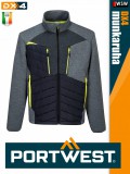 Portwest DX4 METALGREY prémium baffle munkakabát - munkaruha