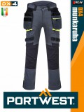 Portwest DX4 METALGREY prémium derekas munkanadrág - munkaruha