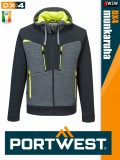 Portwest DX4 METALGREY prémium rugalmas munkapulóver - munkaruha