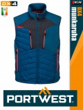 Portwest DX4 METROBLUE prémium baffle munkamellény - munkaruha